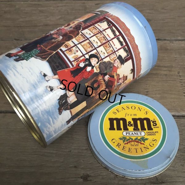 画像9: Vintage M&M's Tin Can Happy Holidays Season's Greetings (T568)