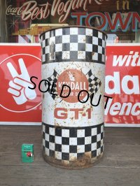 Vintage Kendall GT-1 Racing Oil Drum Barrel (T577)