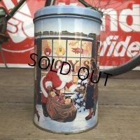 Vintage M&M's Tin Can Happy Holidays Season's Greetings (T568)