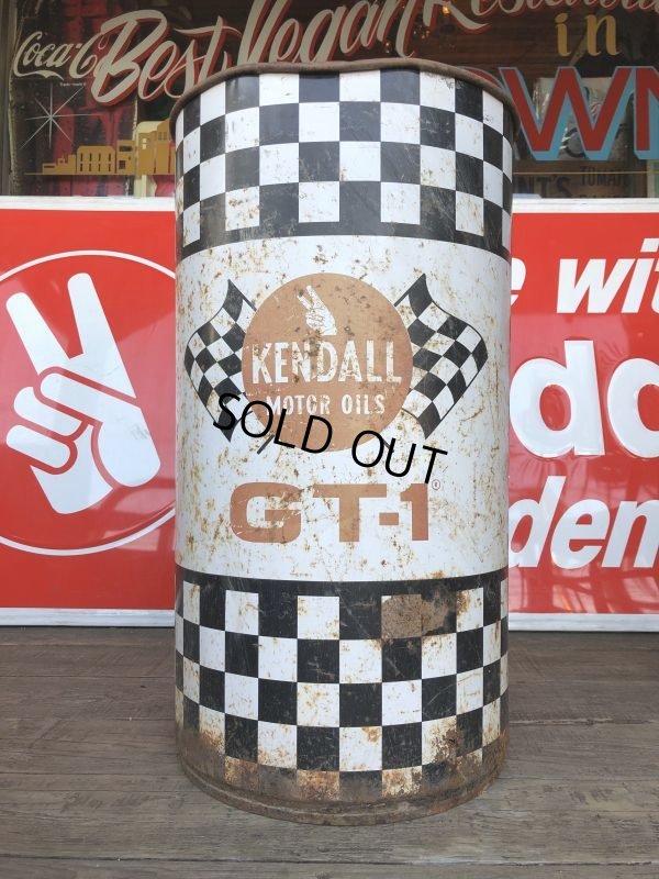 画像3: Vintage Kendall GT-1 Racing Oil Drum Barrel (T577)