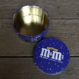 画像2: Vintage M&M's Tin Can Happy Holidays 1989 (T571) (2)