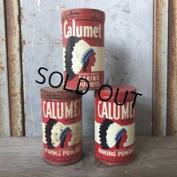 Vintage Calumet Baking Powder 1/2LB Can (T590) 