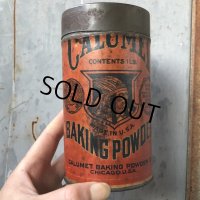Vintage Calumet Baking Powder 1LB Can (T587) 