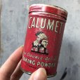 画像2: Vintage Calumet Baking Powder 4oz Trial Size Can (T592)  (2)