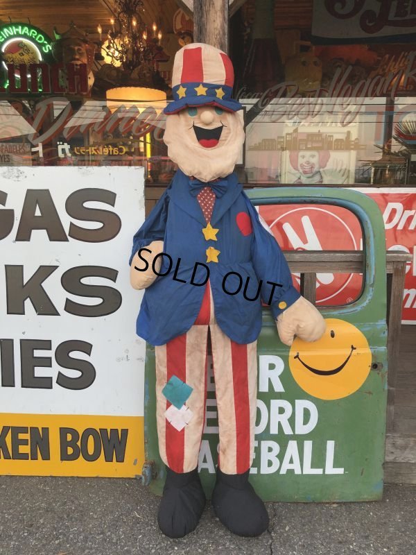画像11: Vintage Uncle Sam Big Doll 160cm (T578) 