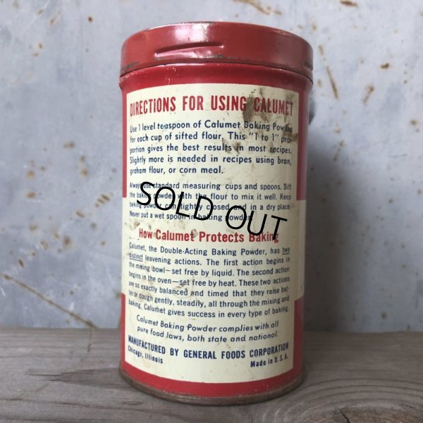 画像4: Vintage Calumet Baking Powder 1/2LB Can (T589)
