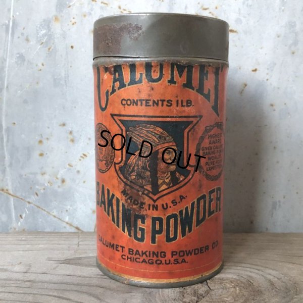 画像2: Vintage Calumet Baking Powder 1LB Can (T587) 