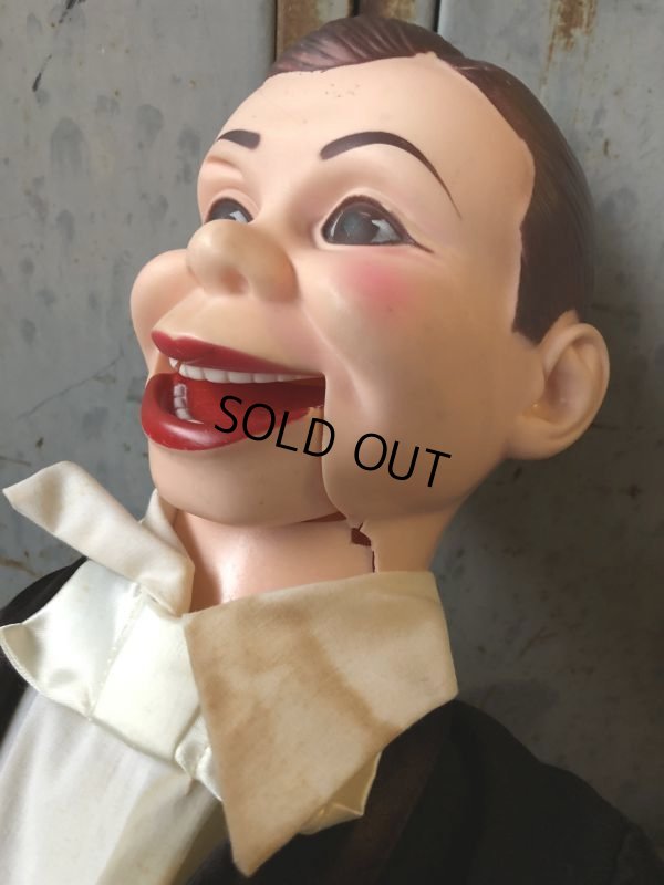 画像4: 【SALE】 70s Vintage Charlie McCarthy Ventriloquist Doll 75cm (T579)
