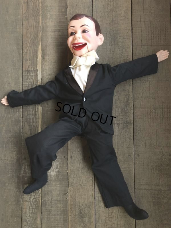 画像10: 【SALE】 70s Vintage Charlie McCarthy Ventriloquist Doll 75cm (T579)
