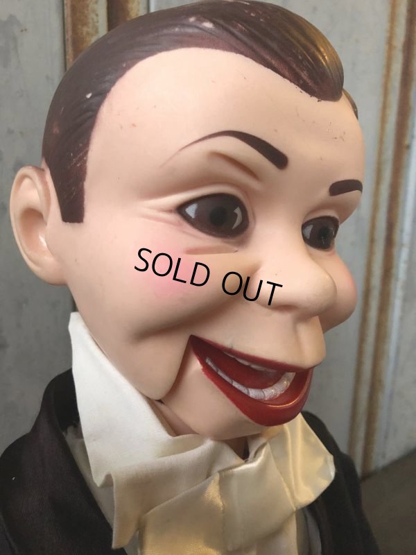 画像3: 【SALE】 70s Vintage Charlie McCarthy Ventriloquist Doll 75cm (T579)