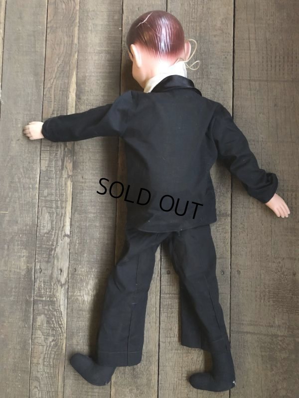 画像11: 【SALE】 70s Vintage Charlie McCarthy Ventriloquist Doll 75cm (T579)