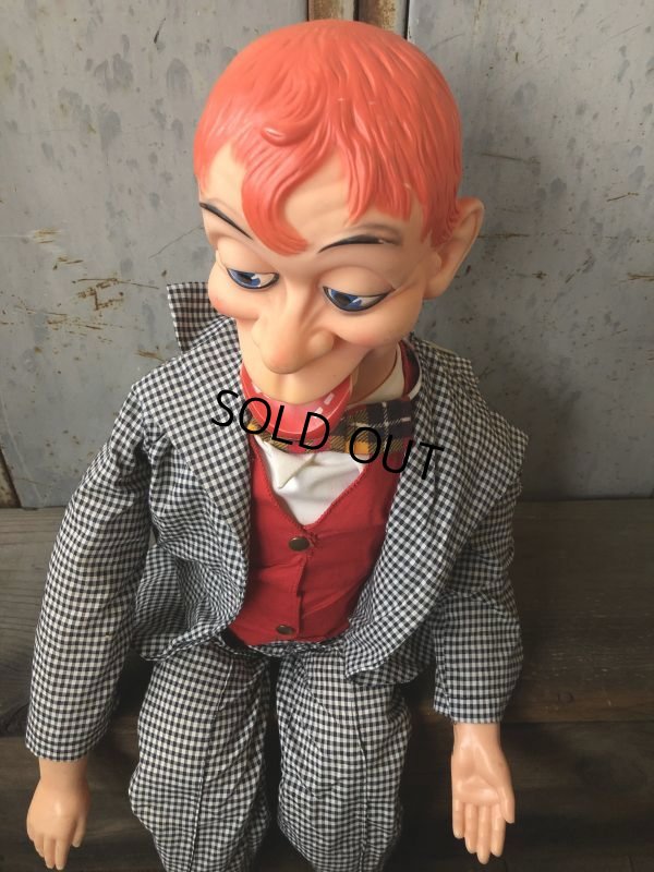 画像4: 【SALE】 60s Vintage Mortimer Snerd Ventriloquist Doll 70cm (T580)