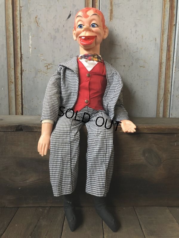 画像3: 【SALE】 60s Vintage Mortimer Snerd Ventriloquist Doll 70cm (T580)