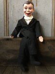 画像1: 【SALE】 70s Vintage Charlie McCarthy Ventriloquist Doll 75cm (T579) (1)