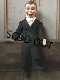 【SALE】 70s Vintage Charlie McCarthy Ventriloquist Doll 75cm (T579)