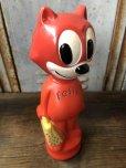 画像5: 60s Vintage Soaky Felix the Cat Red (T542)