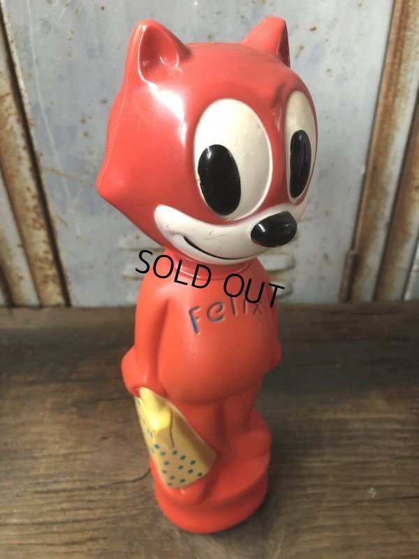 画像5: 60s Vintage Soaky Felix the Cat Red (T542)