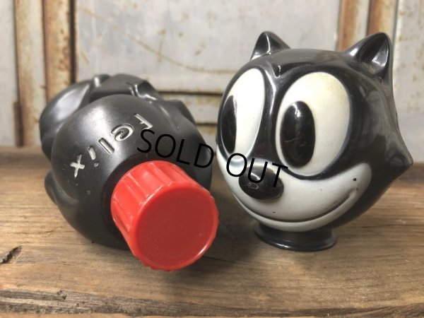 画像8: 【SALE】 60s Vintage Soaky Felix the Cat Black (T543)