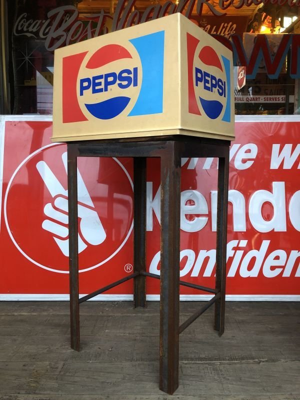 画像4: 70s 80s Vintage PEPSI Soda Machine Topper (T581)