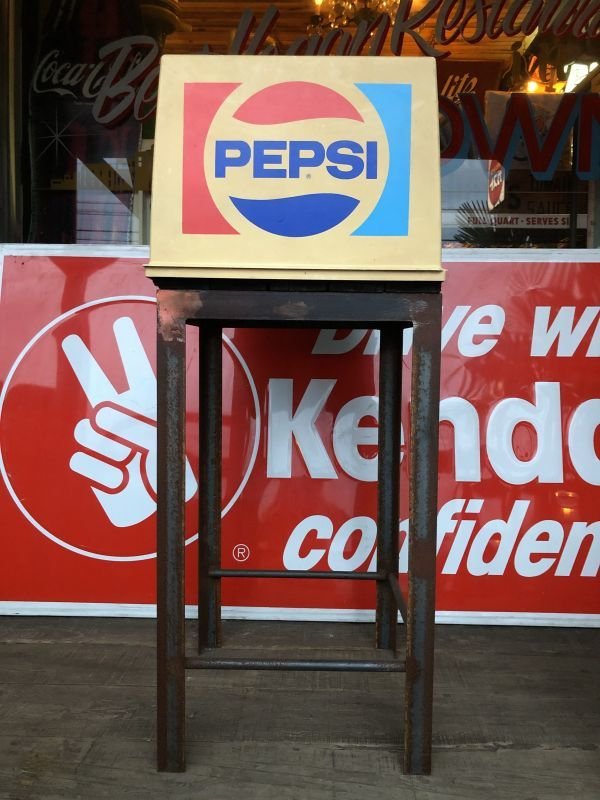 画像3: 70s 80s Vintage PEPSI Soda Machine Topper (T581)