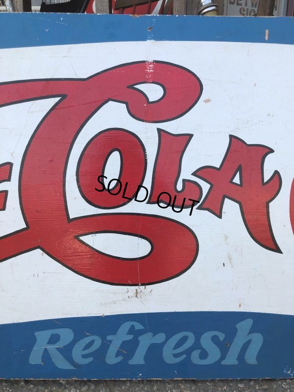 画像8: Vintage PEPSI Refresh drink 5¢ Wood Sign (T582)