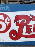 画像6: Vintage PEPSI Refresh drink 5￠ Wood Sign (T582) 