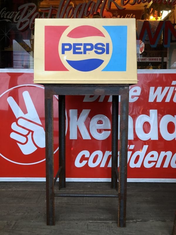 画像5: 70s 80s Vintage PEPSI Soda Machine Topper (T581)