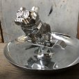 画像5: Vintage MACK TRUCK Chrome Hood Ornament Ashtray (T591)