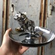 画像10: Vintage MACK TRUCK Chrome Hood Ornament Ashtray (T591)