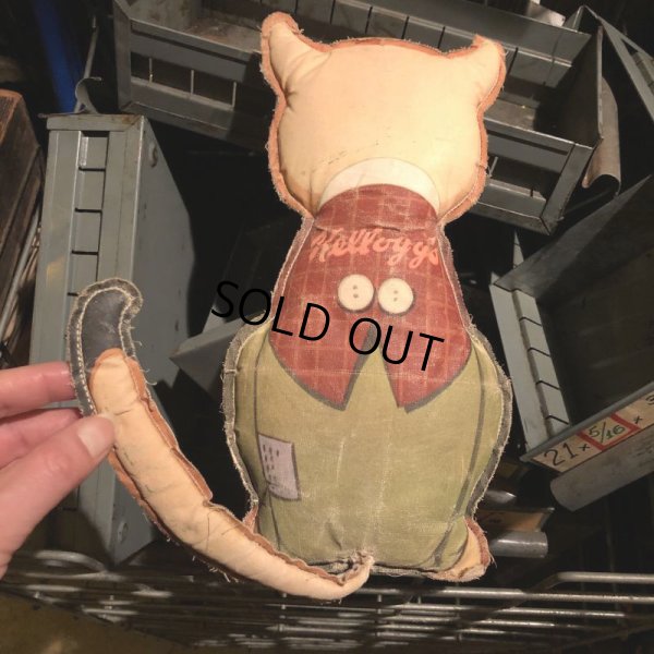 画像5: Vintage Kellogg's Cereal Cloth Doll Cat (T601)