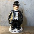 画像3: Vintage Before After Taxes Man Ceramic Statue Bank (T608)