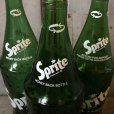 画像7: 70s Vintage Sprite Soda Green Glass Bottle 32FL OZ  (T614) 