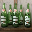 画像4: 70s Vintage 7UP Soda Green Glass Bottle 28FL OZ  (T615) 