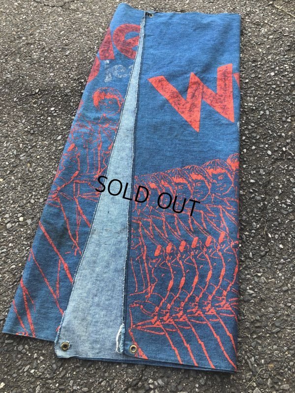 画像11: 70s Vintage Wrangler Store Display Banner Sign (T617)