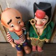 画像8: 50s Vintage Al Capp's Yokum family Mammy & Pappy Dogpatch Doll Set 35cm (T607)