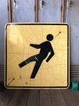 画像6: Vintage Road Sign CROSS WALK (T636)