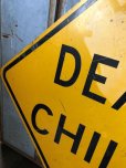 画像3: Vintage Road Sign DEAF CHILD (T650)