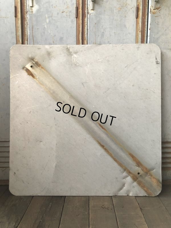 画像8: Vintage Road Sign SCHOOL BUS STOP AHEAD (T626)