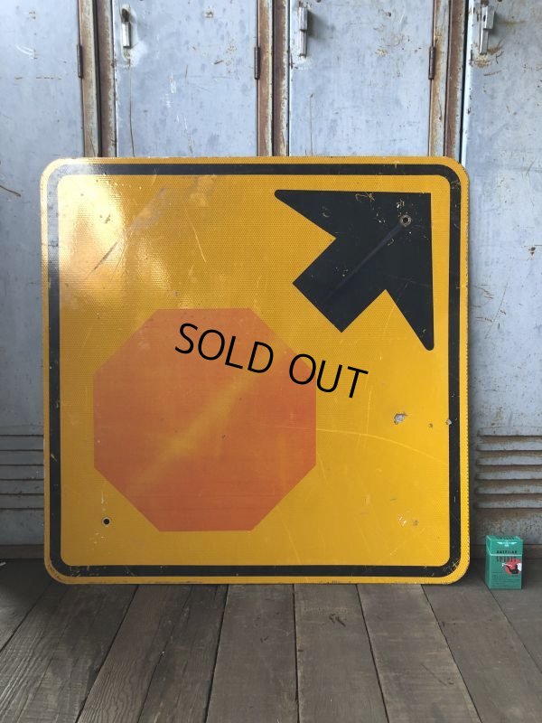 画像7: Vintage Road Sign ↑ (T634)