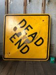 画像7: Vintage Road Sign DEAD END (T641)