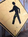 画像4: Vintage Road Sign CROSS WALK (T636)