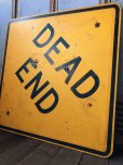 画像5: Vintage Road Sign DEAD END (T620)