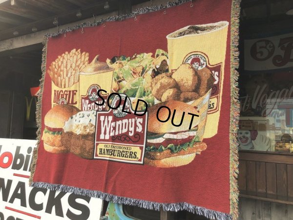 画像9: Vintage Big Size Wendy's Tapestry Limited Edition Advertising (T653)
