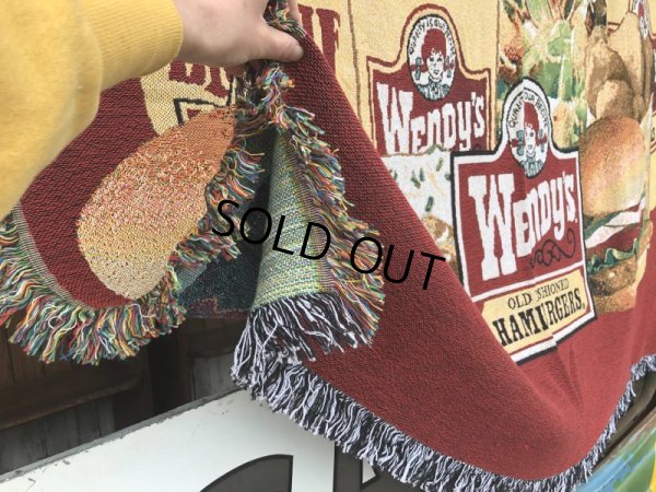 画像5: Vintage Big Size Wendy's Tapestry Limited Edition Advertising (T653)