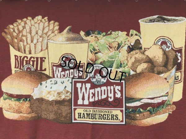 画像7: Vintage Big Size Wendy's Tapestry Limited Edition Advertising (T653)