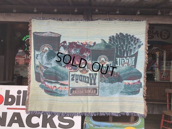 画像11: Vintage Big Size Wendy's Tapestry Limited Edition Advertising (T653)