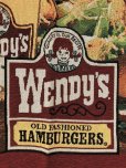 画像6: Vintage Big Size Wendy's Tapestry Limited Edition Advertising (T653)