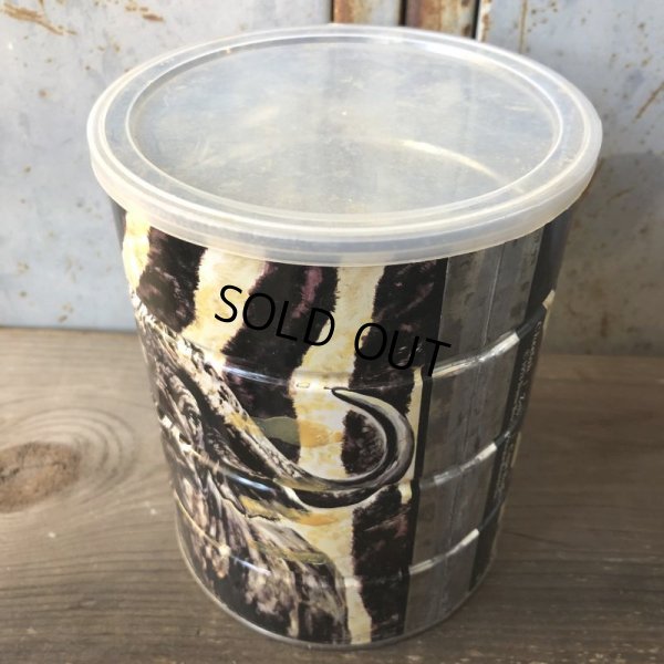 画像6: Vintage Safari Coffee Animal Tin Can Cape Buffalo (T657)