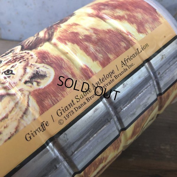 画像4: Vintage Safari Coffee Animal Tin Can African Lion (T659)