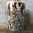 画像2: Vintage Safari Coffee Animal Tin Can Cape Buffalo (T655) (2)